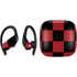 Red and Black Checkerboard PowerBeats Pro Skin